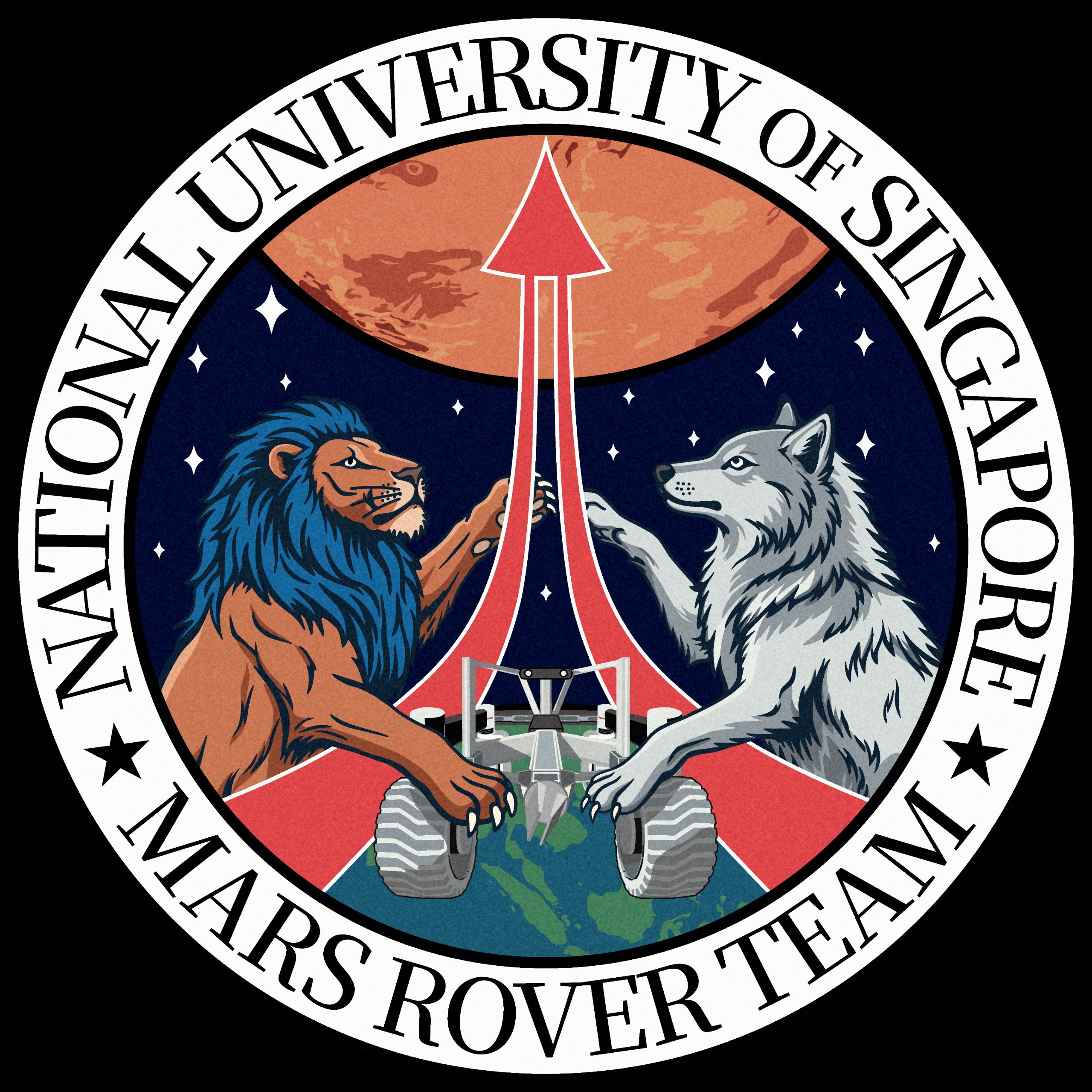NUS Mars Rover Team Logo